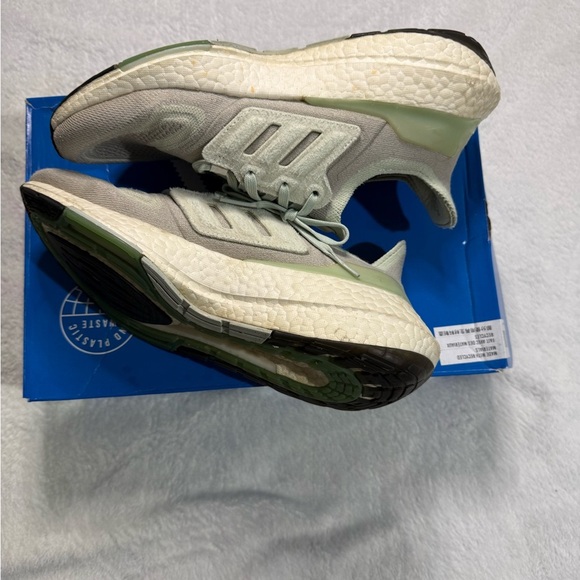 ADIDAS ULTRABOOST Light Green Sneakers - Picture 3 of 6